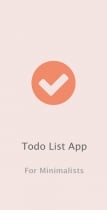 Minimalist Todo - React App Template Screenshot 1