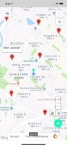 Save Location - iOS App Template Screenshot 2