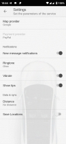 Black Taxi App UI Kit Screenshot 60