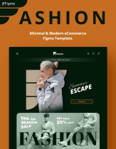 Fashion -  eCommerce Websites UI Figma Screenshot 1