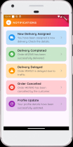 Courier Driver Flutter App UI Template Screenshot 14