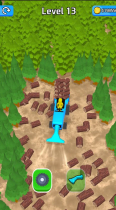 Lumber Harvest Tree Cutting Game Unity Source Code Screenshot 7